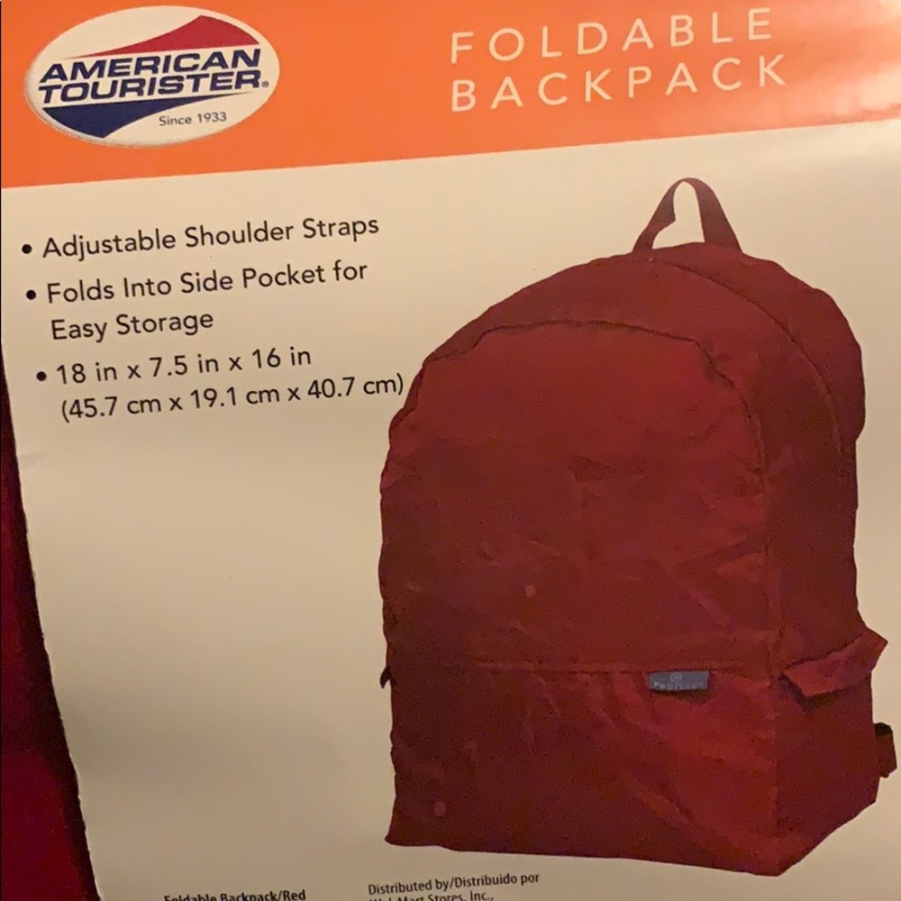 Foldable backpack - Picture 2 of 2